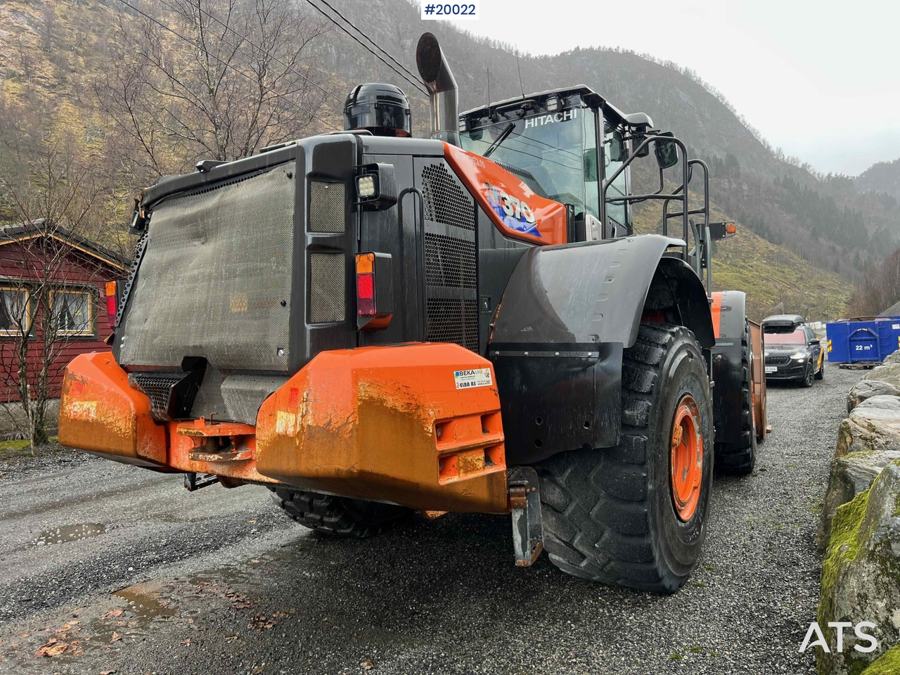 اللودر بعجل Hitachi zw370-6 hjullaster m / vekt, skriver og skuffe: صور 19 اللودر بعجل Hitachi zw370-6 hjullaster m / vekt, skriver og skuffe: صور 19