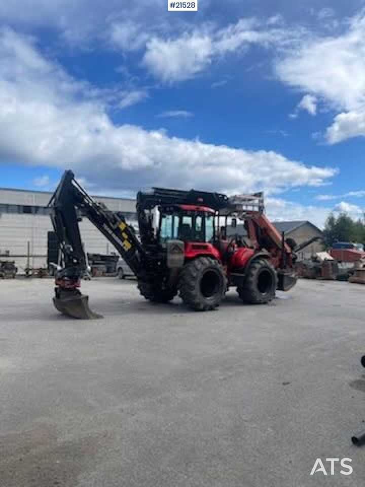 Huddig 1260C Traktorgraver m/ Palfinger kran, Lift, rototilt og skuffe - حفار متعدد الاستخدام: صور 5 Huddig 1260C Traktorgraver m/ Palfinger kran, Lift, rototilt og skuffe - حفار متعدد الاستخدام: صور 5
