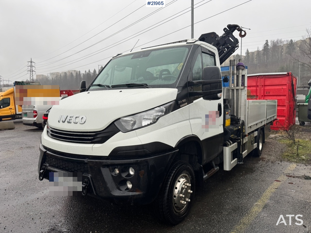 Iveco 70w - شاحنة كرين: صور 1 Iveco 70w - شاحنة كرين: صور 1