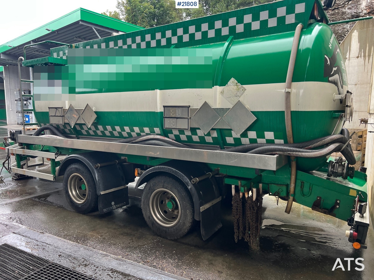 Jyki 2002 jyki ts2-15cr 2 akslet tankhenger rep.objekt - مقطورة صهريج: صور 2 Jyki 2002 jyki ts2-15cr 2 akslet tankhenger rep.objekt - مقطورة صهريج: صور 2