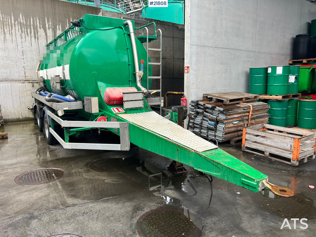 Jyki 2002 jyki ts2-15cr 2 akslet tankhenger rep.objekt - مقطورة صهريج: صور 4 Jyki 2002 jyki ts2-15cr 2 akslet tankhenger rep.objekt - مقطورة صهريج: صور 4