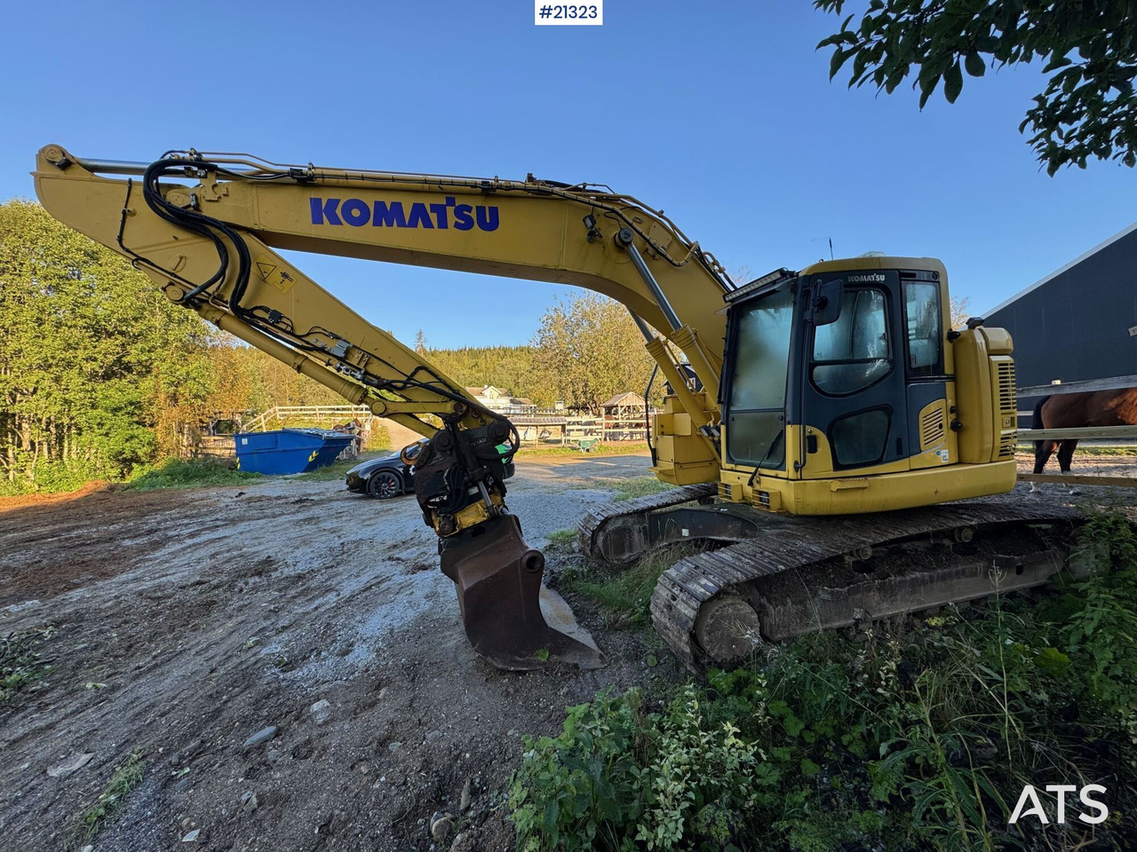 Komatsu PC228 m/ pusseskuffe og rotortilt! - حفارات زحافة: صور 1 Komatsu PC228 m/ pusseskuffe og rotortilt! - حفارات زحافة: صور 1