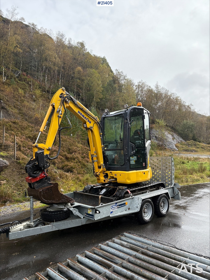 Komatsu PC24 MR-5 - حفارة مصغرة: صور 3 Komatsu PC24 MR-5 - حفارة مصغرة: صور 3