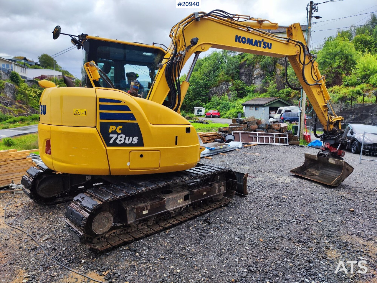 Komatsu PC78US-10 - حفارات زحافة: صور 3 Komatsu PC78US-10 - حفارات زحافة: صور 3