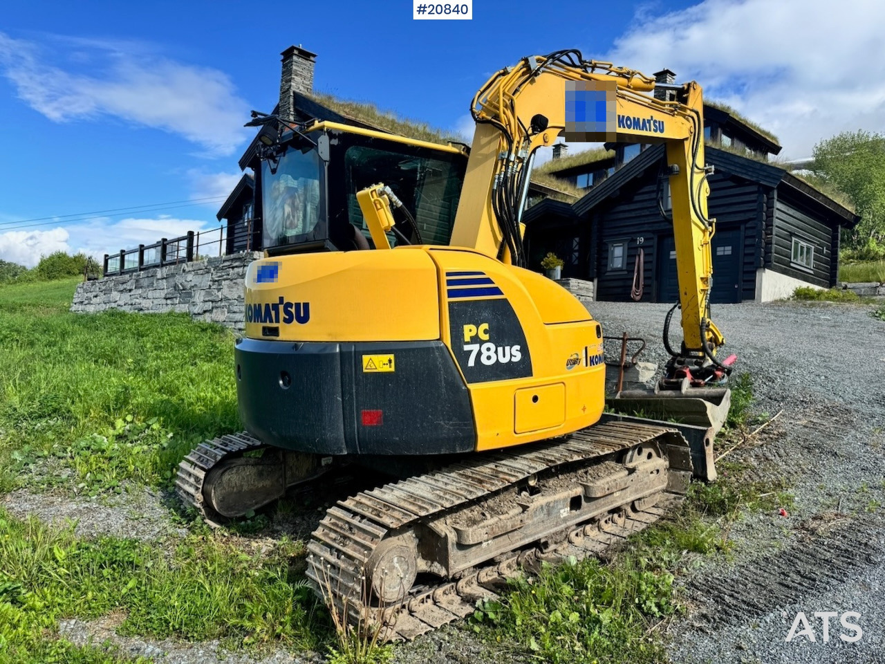 Komatsu PC78US-8 - حفارات زحافة: صور 3 Komatsu PC78US-8 - حفارات زحافة: صور 3