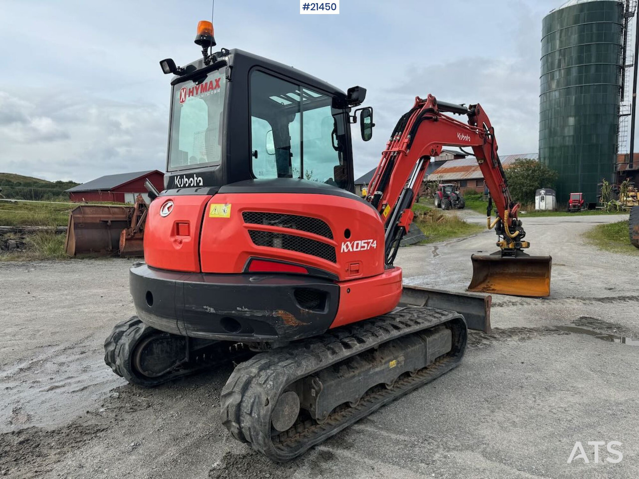 Kubota KX 057-4 - حفارات زحافة: صور 5 Kubota KX 057-4 - حفارات زحافة: صور 5