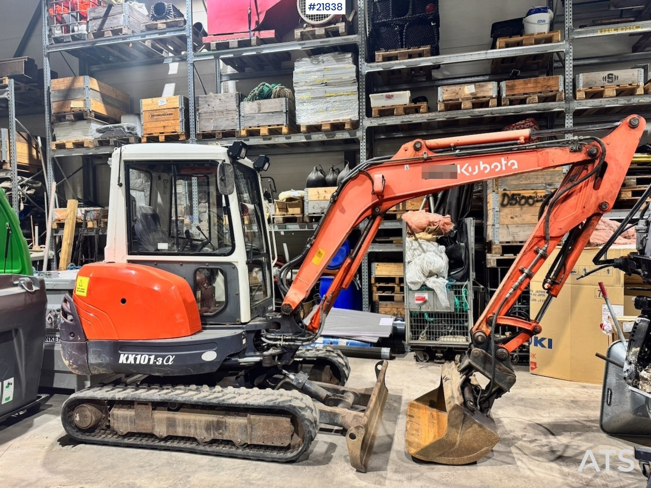 Kubota KX101-3 Minigraver m/ Skuffe og Klype. - حفارة مصغرة: صور 2 Kubota KX101-3 Minigraver m/ Skuffe og Klype. - حفارة مصغرة: صور 2