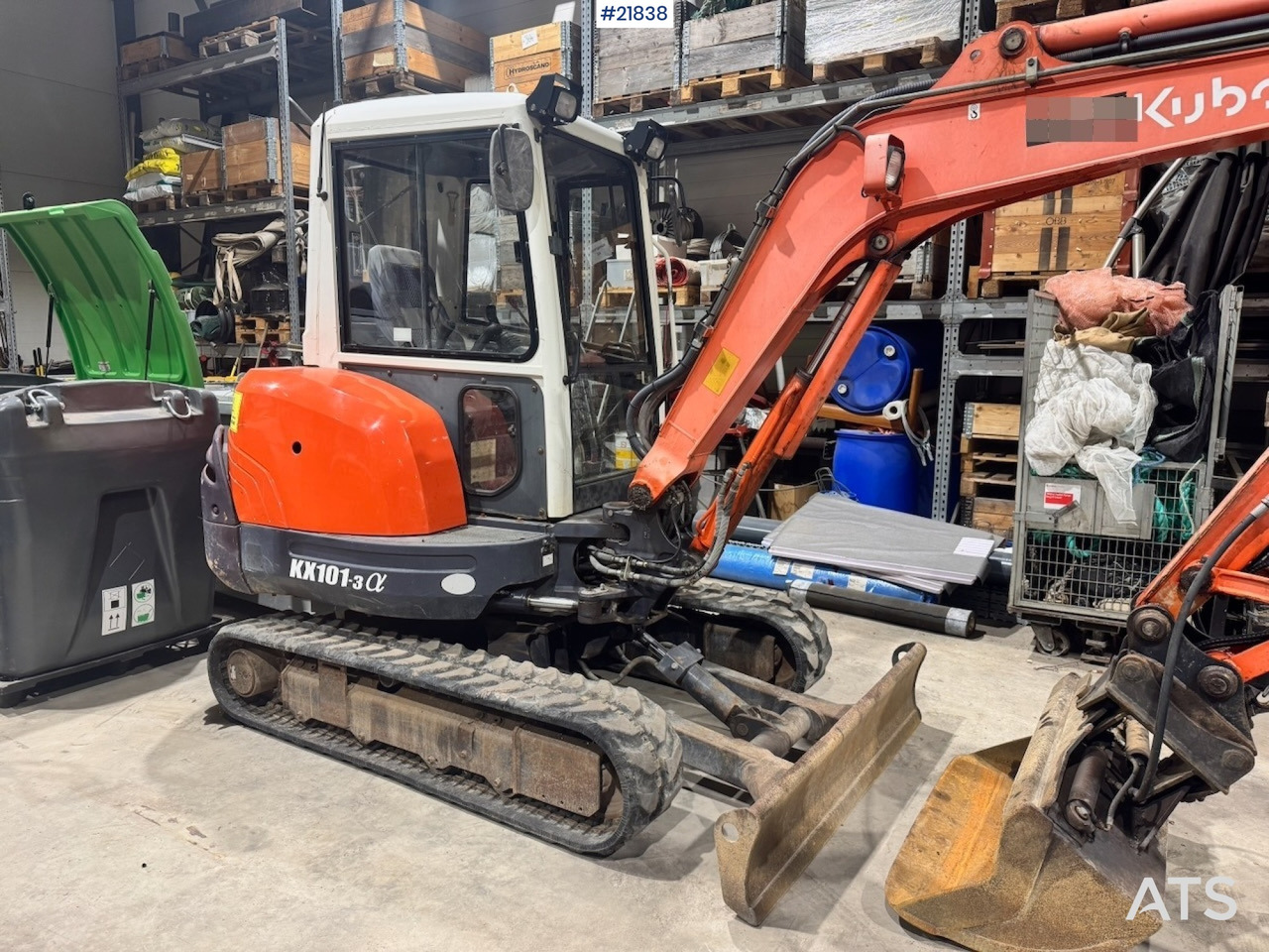 Kubota KX101-3 Minigraver m/ Skuffe og Klype. - حفارة مصغرة: صور 3 Kubota KX101-3 Minigraver m/ Skuffe og Klype. - حفارة مصغرة: صور 3