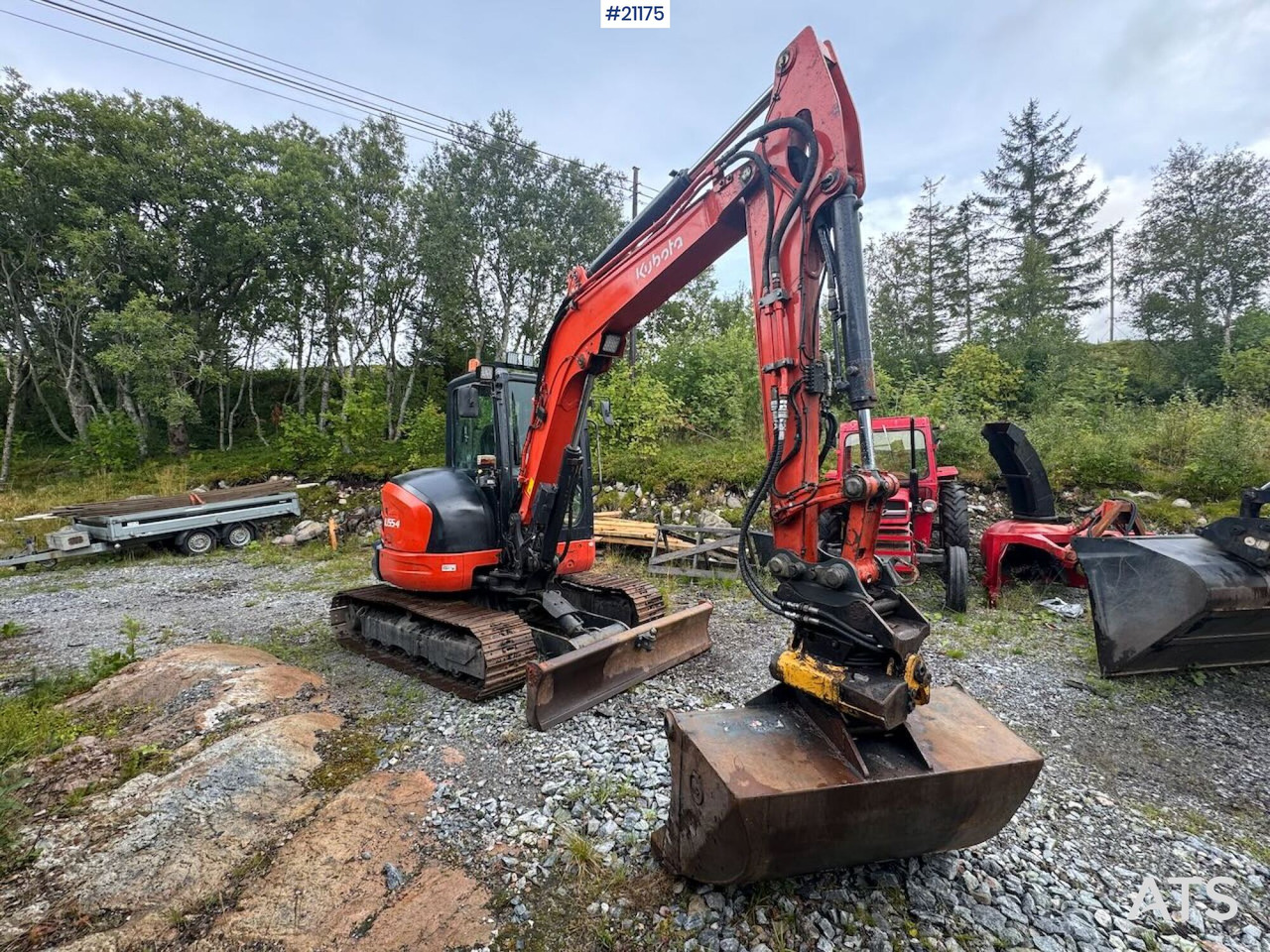 Kubota U 55-4 - حفارة مصغرة: صور 3 Kubota U 55-4 - حفارة مصغرة: صور 3