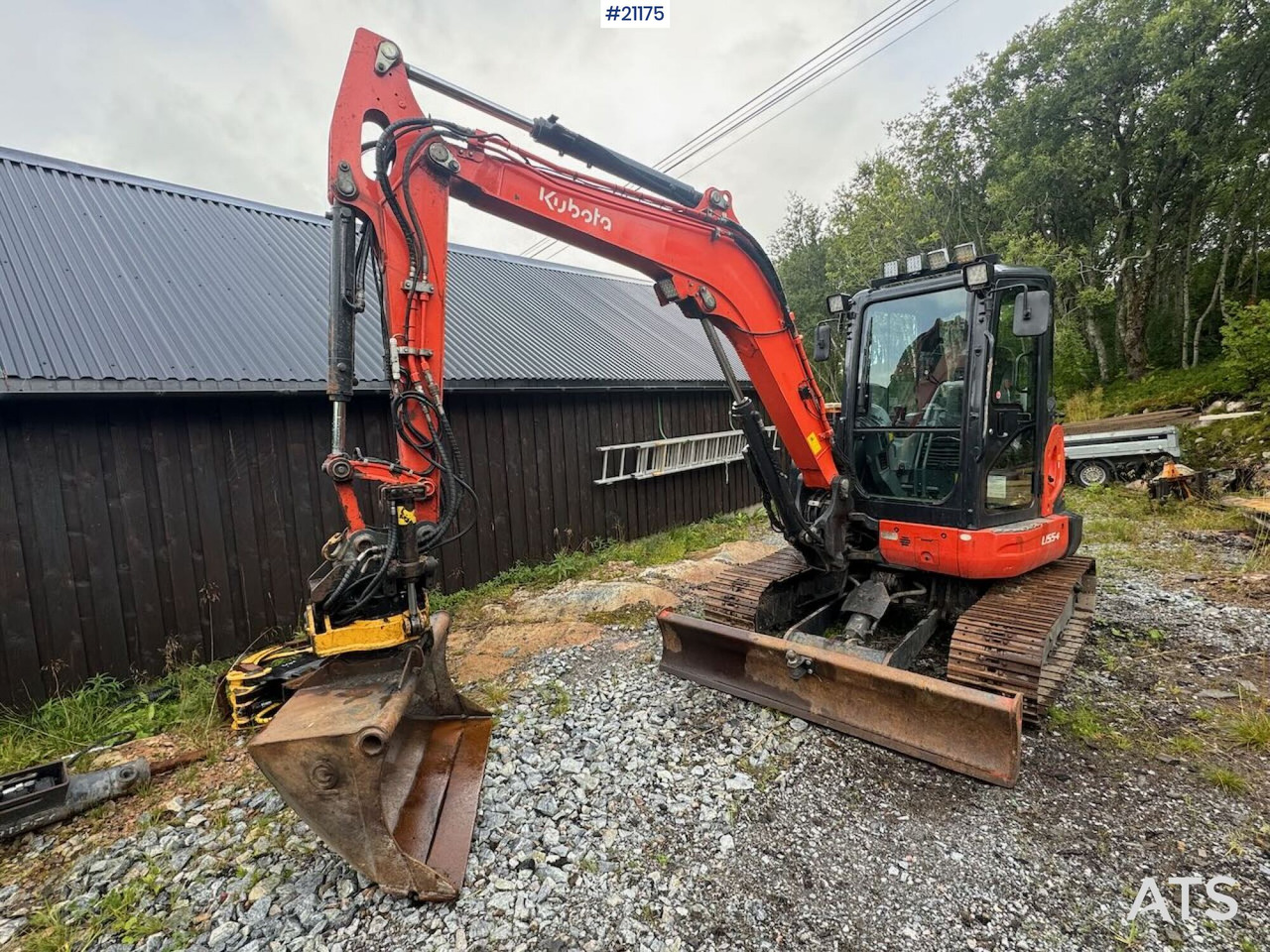 Kubota U 55-4 - حفارة مصغرة: صور 2 Kubota U 55-4 - حفارة مصغرة: صور 2