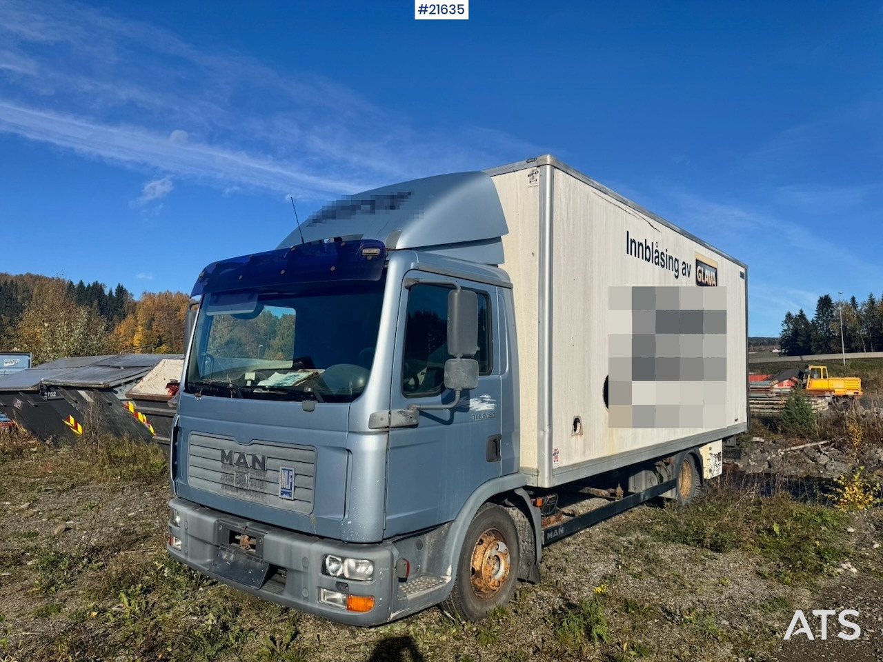 MAN MAN TGL 8.180 4x2 Skapbil - بصندوق مغلق شاحنة: صور 1 MAN MAN TGL 8.180 4x2 Skapbil - بصندوق مغلق شاحنة: صور 1