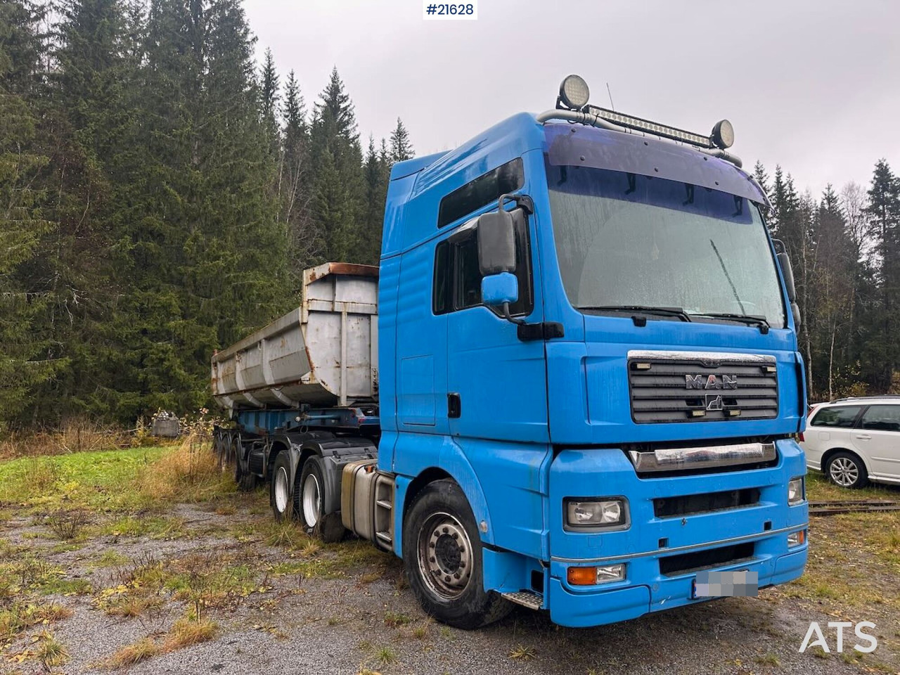MAN TGA 28.530 6x2 trekkvogn m/ 1987 L.A.G Bree 3 akslet tippsemi SE VIDEO - شاحنة جرار: صور 1 MAN TGA 28.530 6x2 trekkvogn m/ 1987 L.A.G Bree 3 akslet tippsemi SE VIDEO - شاحنة جرار: صور 1