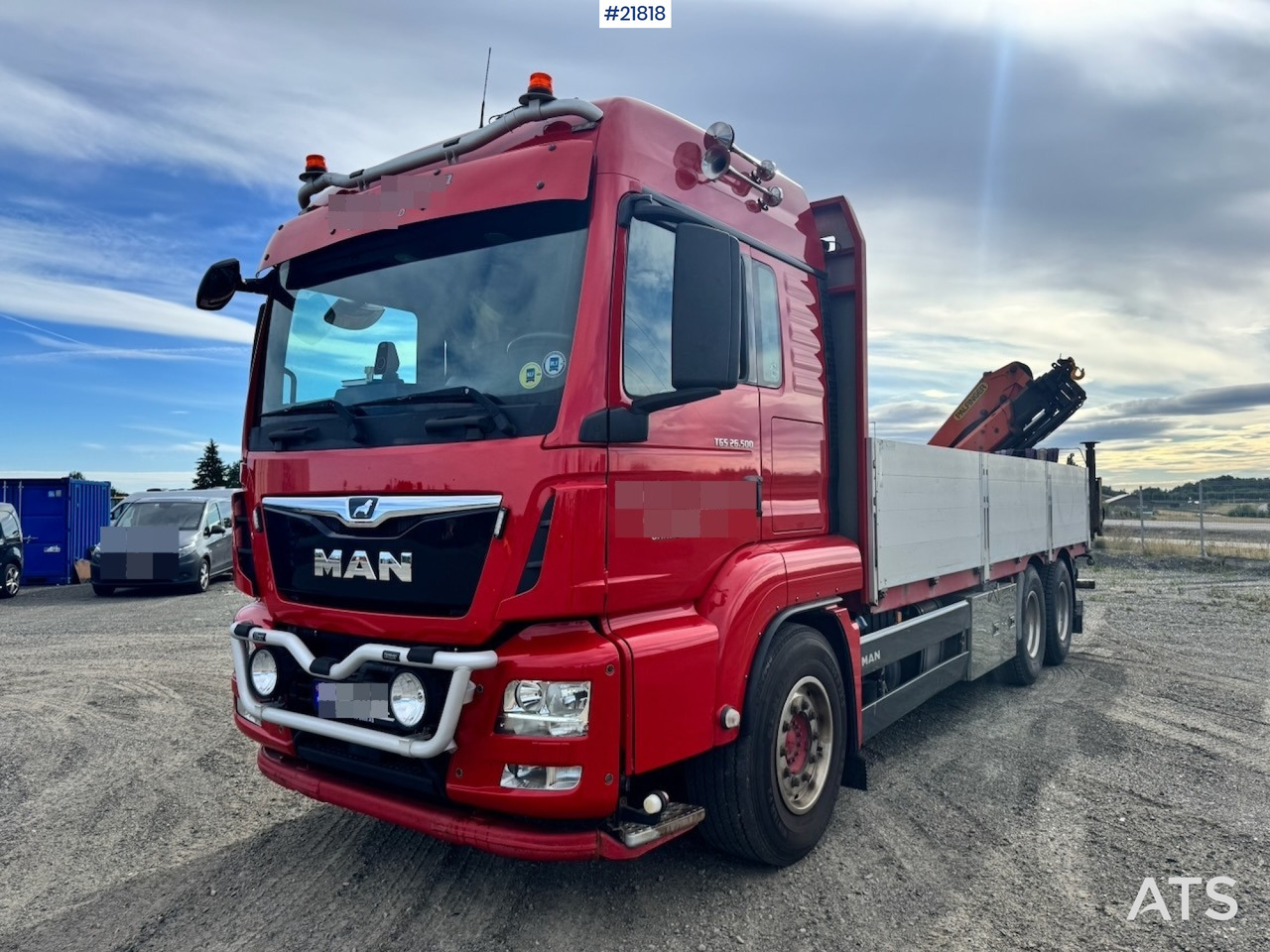 MAN TGS 26.500 6x4 Kranbil m/ 19 t/m Bakmontert kran. SE VIDEO - شاحنة كرين: صور 1 MAN TGS 26.500 6x4 Kranbil m/ 19 t/m Bakmontert kran. SE VIDEO - شاحنة كرين: صور 1
