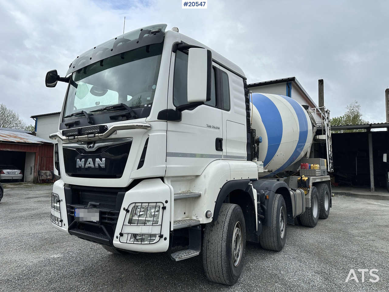 MAN TGS 35.510 8x4 betongbil med 9 meter hydr. renne (gullavtale) - شاحنة خلاطة خرسانة: صور 2 MAN TGS 35.510 8x4 betongbil med 9 meter hydr. renne (gullavtale) - شاحنة خلاطة خرسانة: صور 2