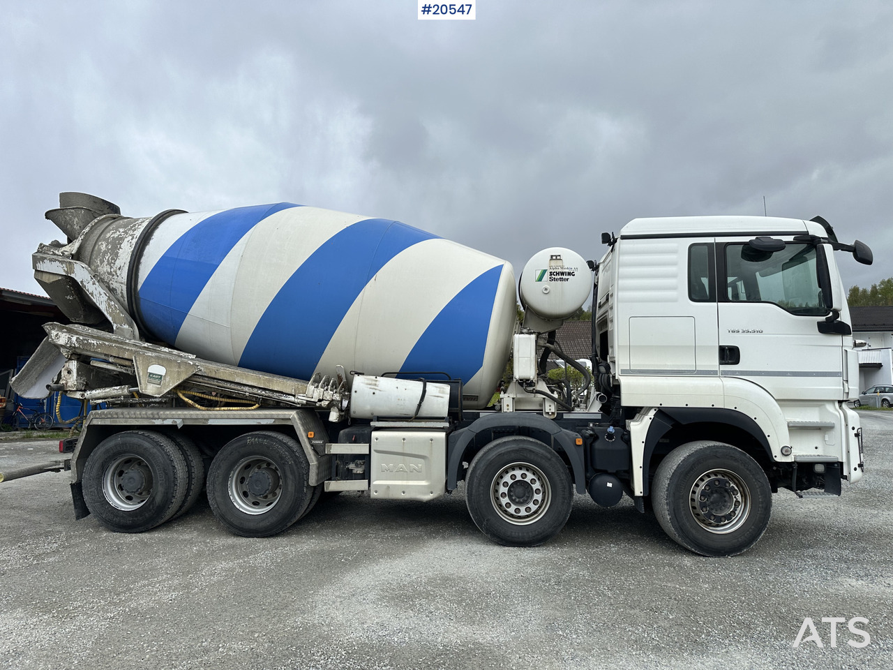 MAN TGS 35.510 8x4 betongbil med 9 meter hydr. renne (gullavtale) - شاحنة خلاطة خرسانة: صور 5 MAN TGS 35.510 8x4 betongbil med 9 meter hydr. renne (gullavtale) - شاحنة خلاطة خرسانة: صور 5