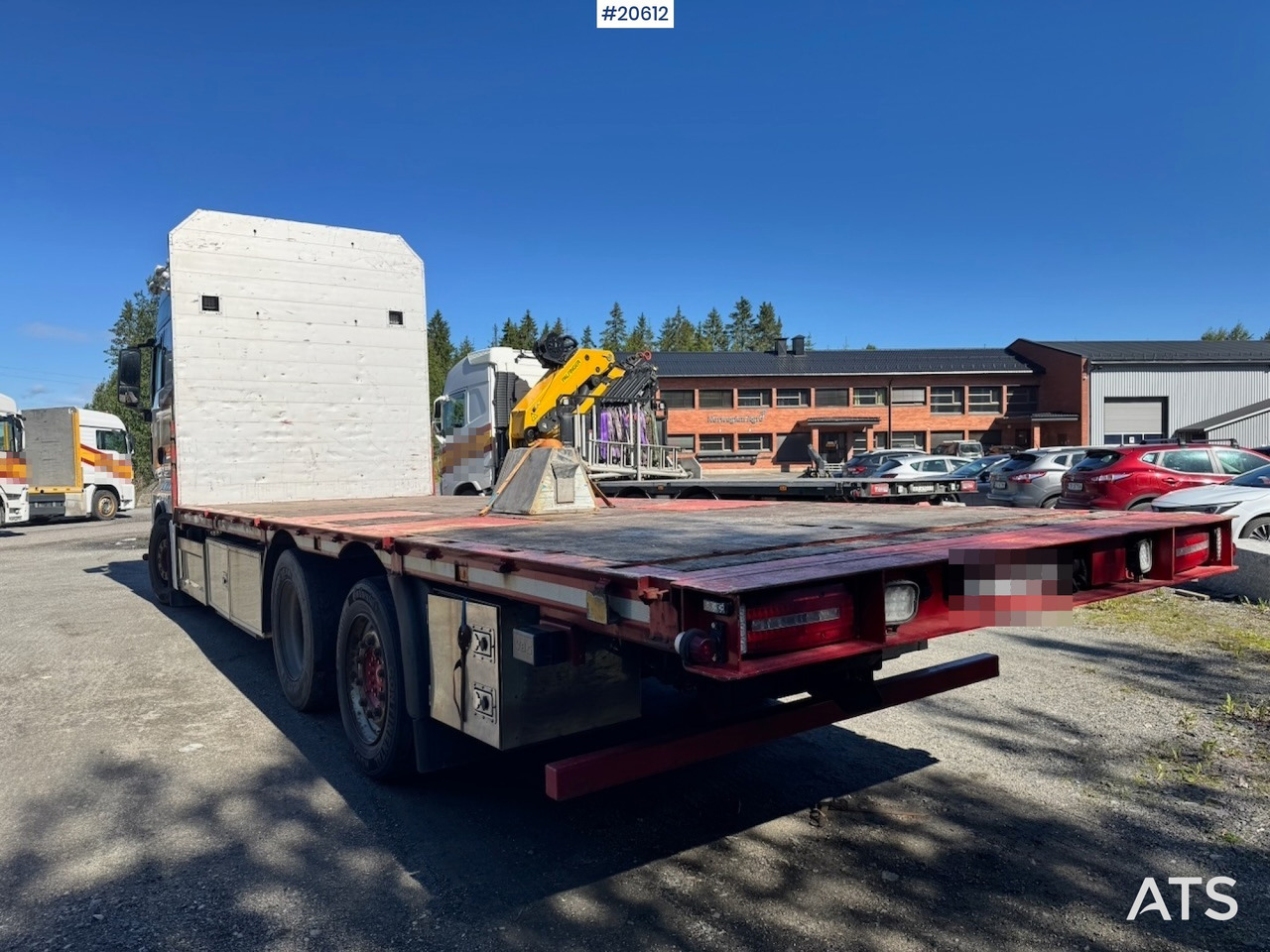 MAN TGX 580 - شاحنات مسطحة: صور 4 MAN TGX 580 - شاحنات مسطحة: صور 4