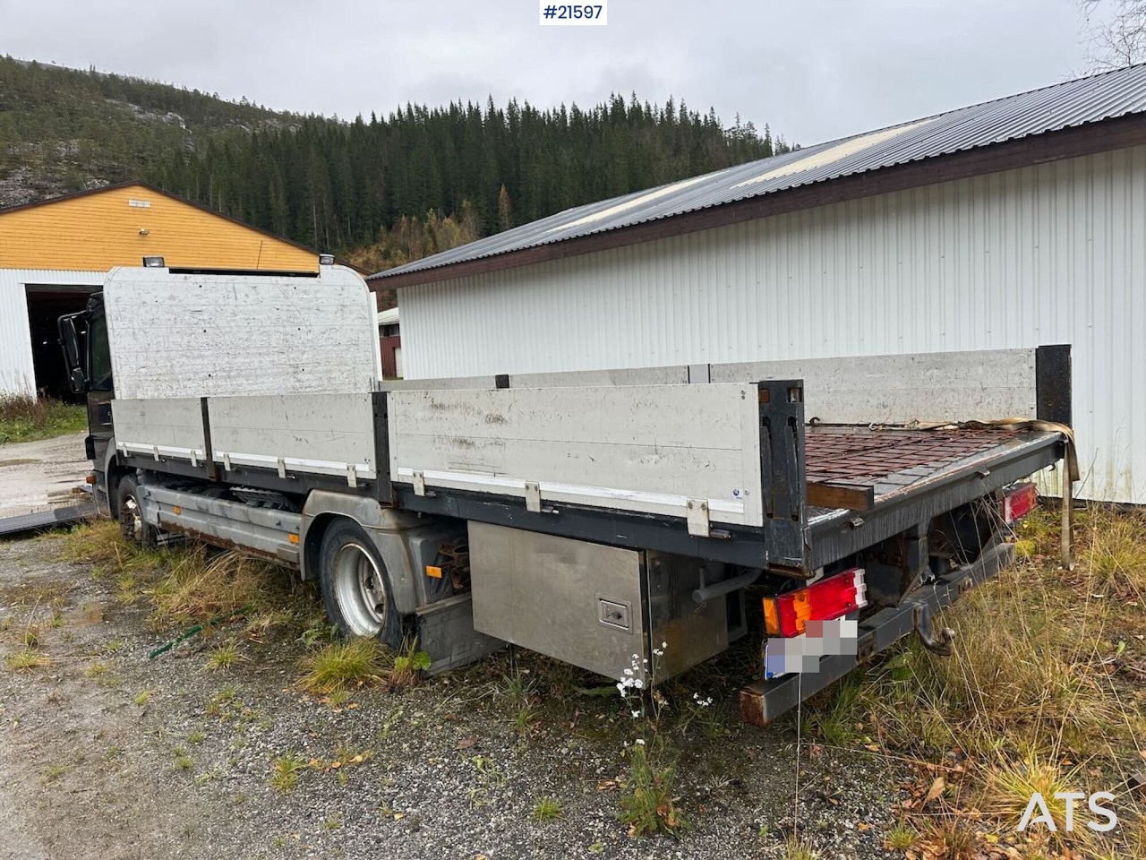 Mercedes 1524 L planbil m/ ny kompressor og vinterdekk. Ikke EU godkjent. - شاحنات مسطحة: صور 4 Mercedes 1524 L planbil m/ ny kompressor og vinterdekk. Ikke EU godkjent. - شاحنات مسطحة: صور 4