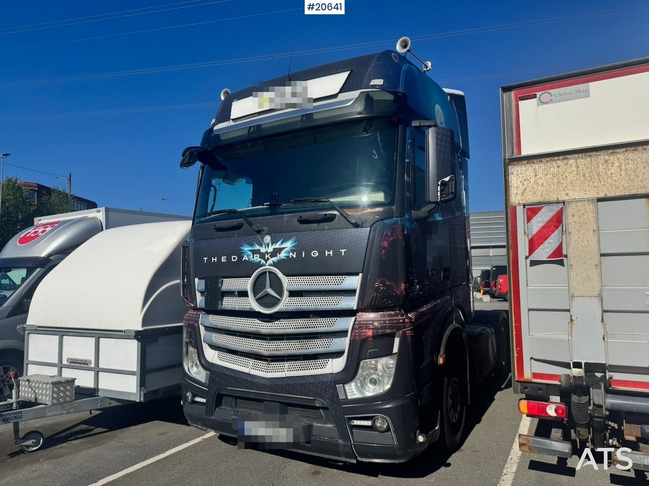 Mercedes 2551 - شاحنة جرار: صور 2 Mercedes 2551 - شاحنة جرار: صور 2