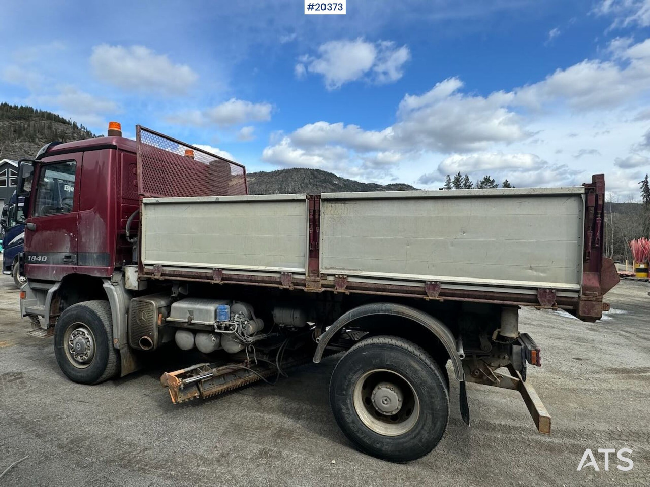 Mercedes Actros 1840 - قلابات: صور 5 Mercedes Actros 1840 - قلابات: صور 5