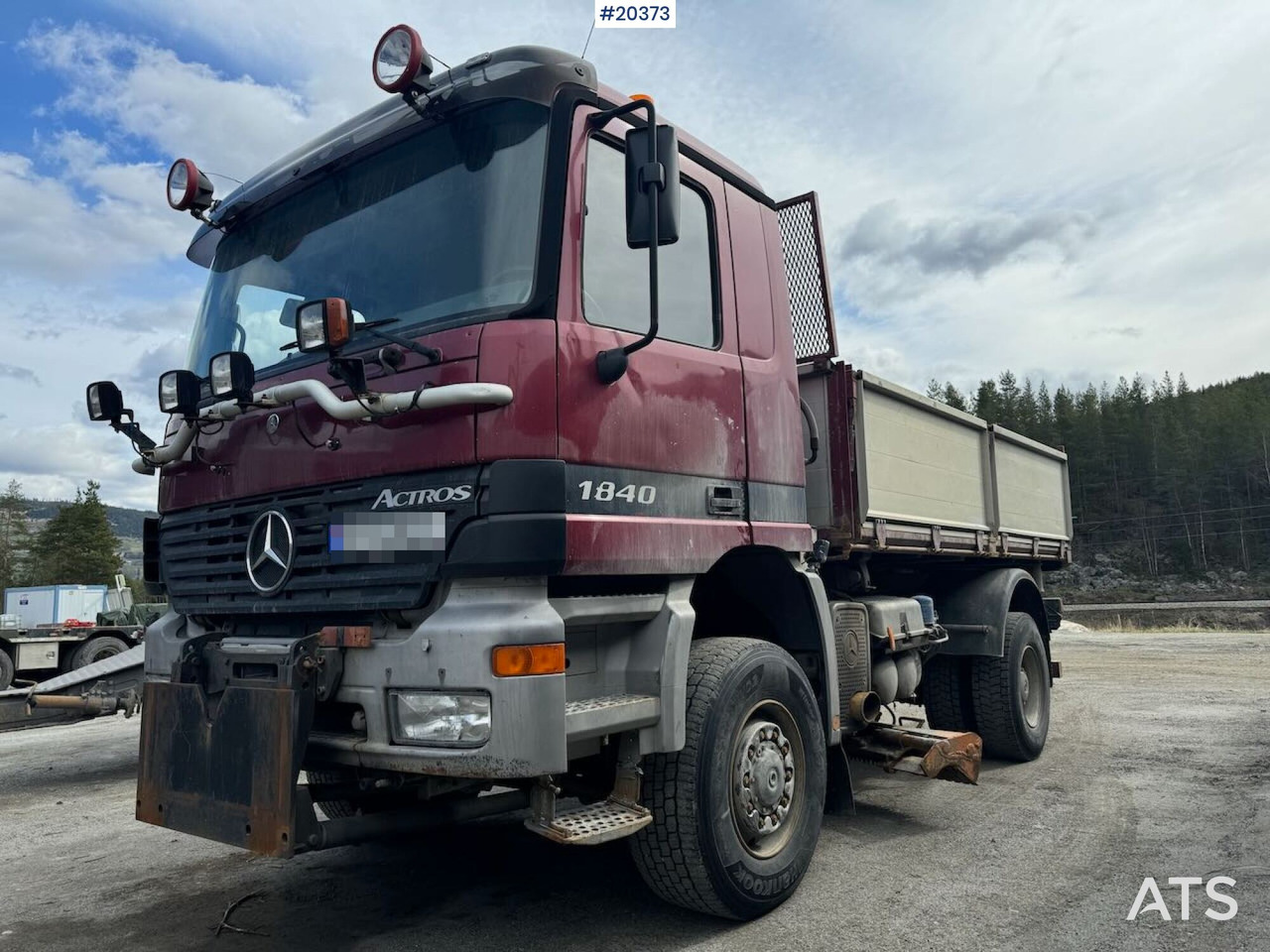 Mercedes Actros 1840 - قلابات: صور 3 Mercedes Actros 1840 - قلابات: صور 3