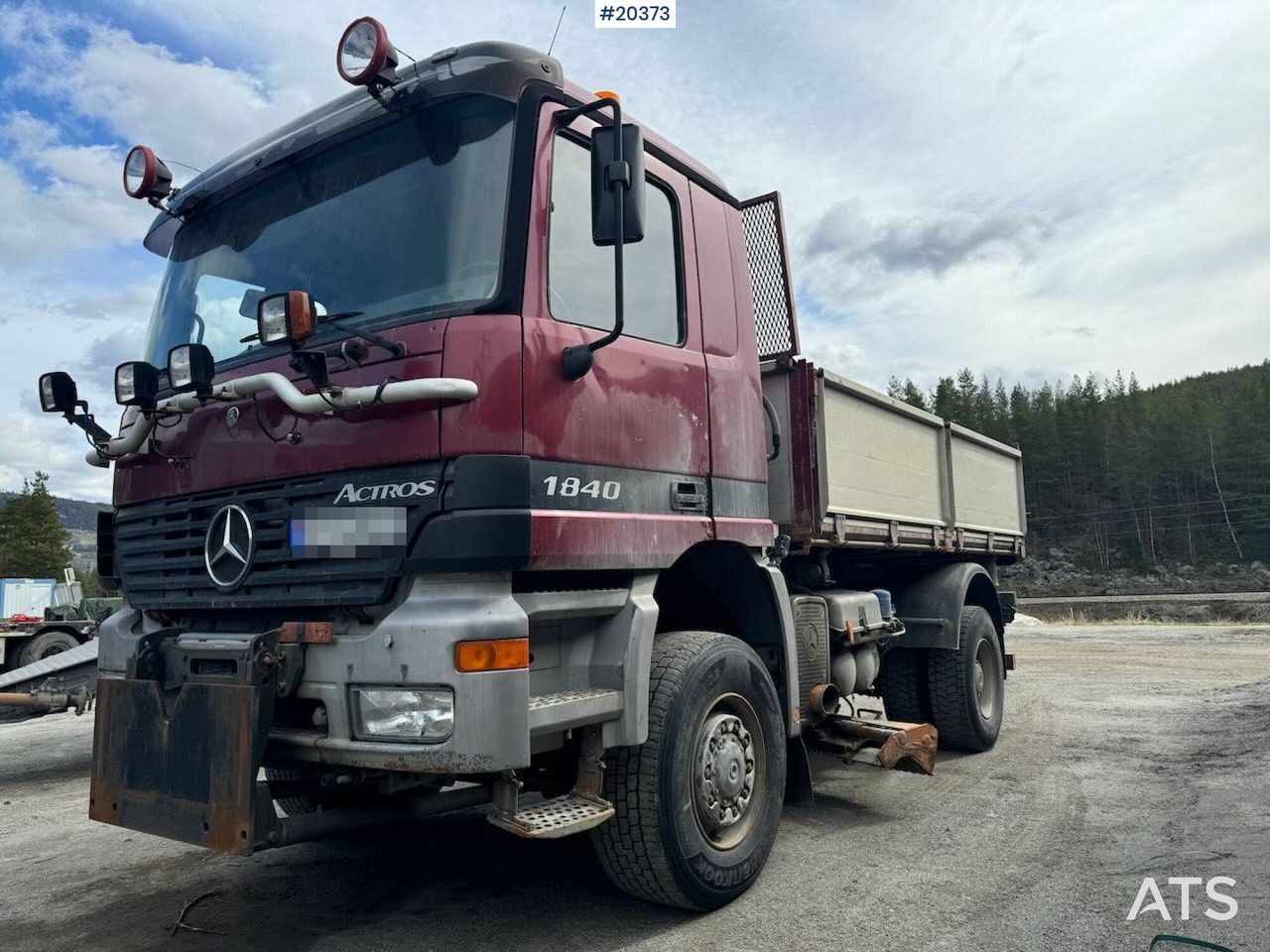 Mercedes Actros 1840 - قلابات: صور 4 Mercedes Actros 1840 - قلابات: صور 4