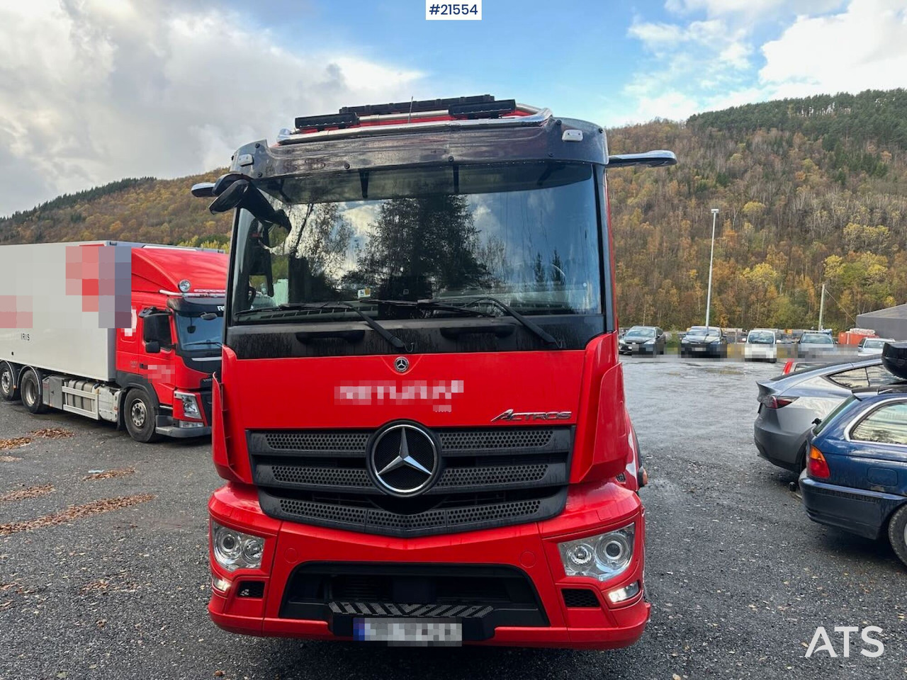 Mercedes Actros 2543 - شاحنة القمامة: صور 5 Mercedes Actros 2543 - شاحنة القمامة: صور 5