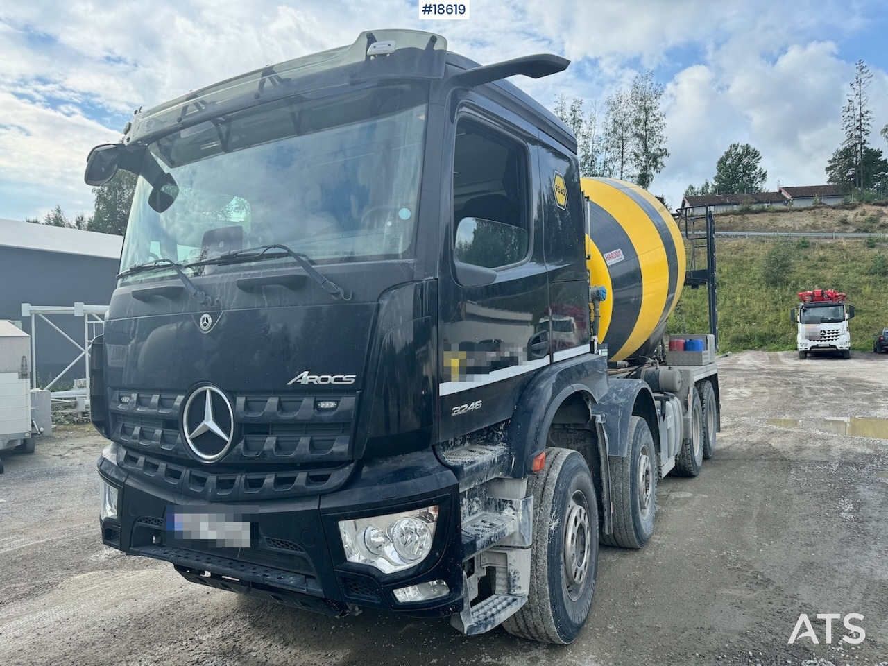 Mercedes Arocs 3246 - شاحنة خلاطة خرسانة: صور 1 Mercedes Arocs 3246 - شاحنة خلاطة خرسانة: صور 1
