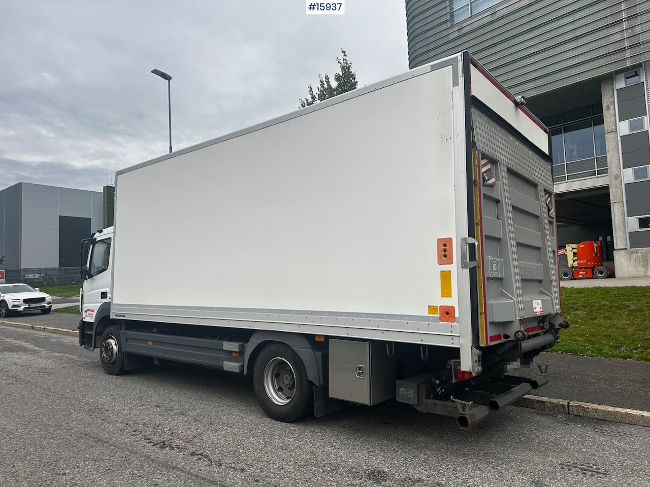 Mercedes Atego - بصندوق مغلق شاحنة: صور 3 Mercedes Atego - بصندوق مغلق شاحنة: صور 3