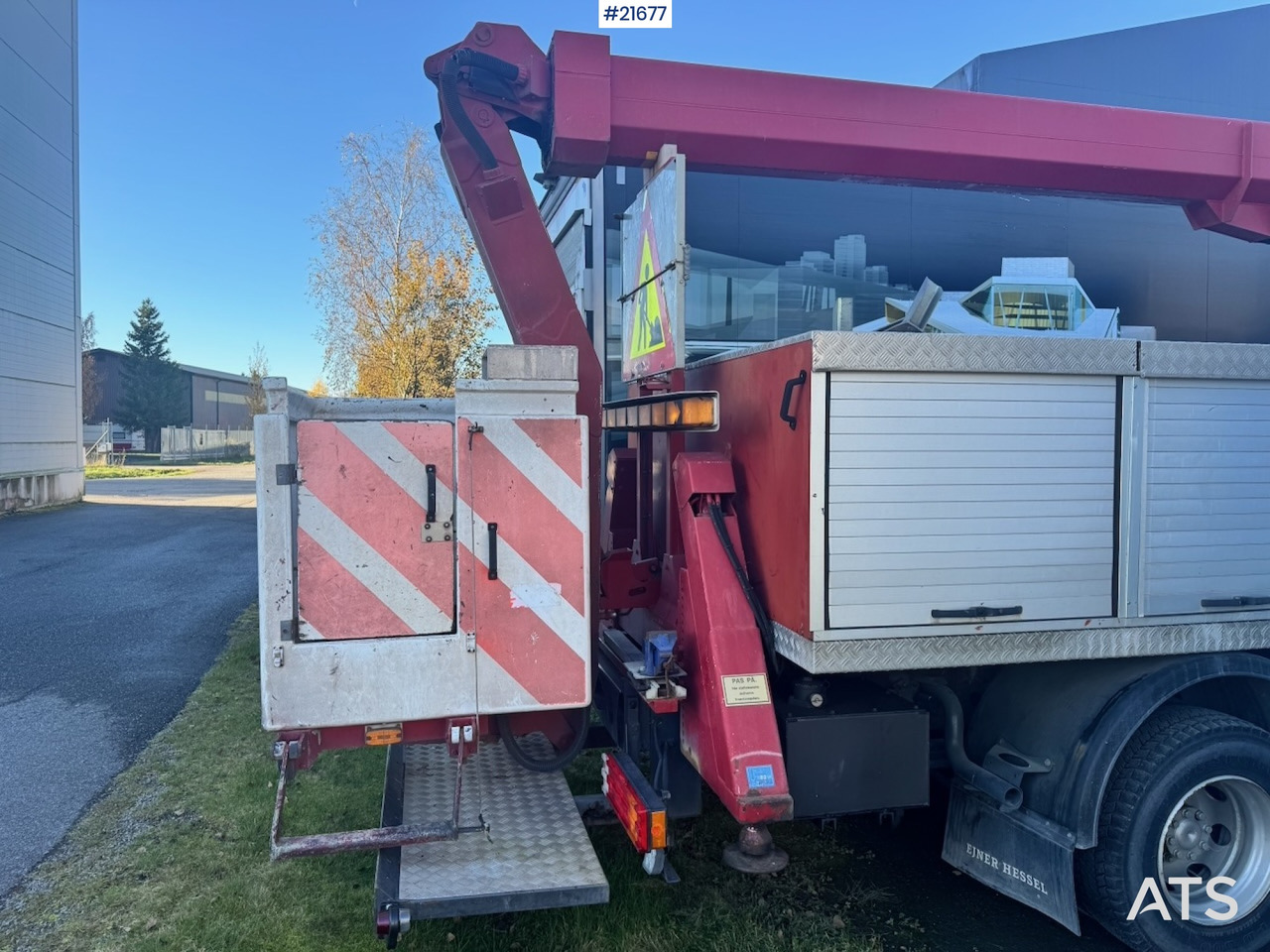 مصاعد الازدهار محمولة على شاحنة Mercedes-Benz Mercedes Atego 4x2 18 meters Liftbil: صور 6