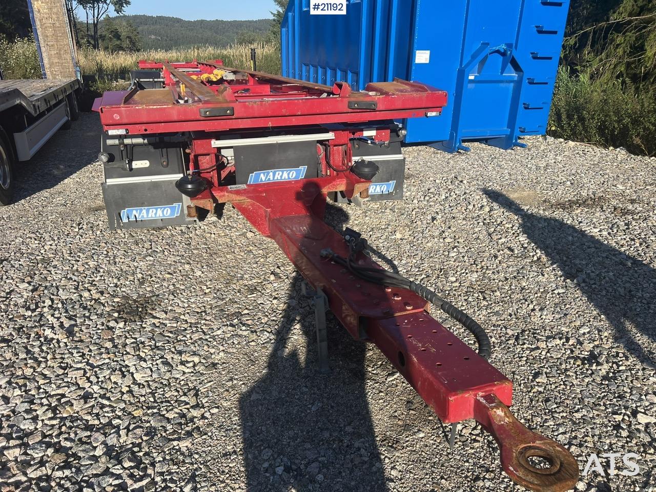 Narko 4 akslet container henger - مقطورة هوك ليفت/ لود لوجر: صور 5 Narko 4 akslet container henger - مقطورة هوك ليفت/ لود لوجر: صور 5