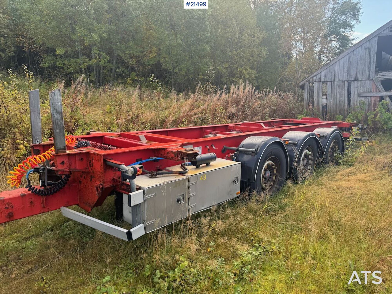 Narko Containerhenger - شاحنات الحاويات / جسم علوي قابل للتغيير مقطورة: صور 1 Narko Containerhenger - شاحنات الحاويات / جسم علوي قابل للتغيير مقطورة: صور 1