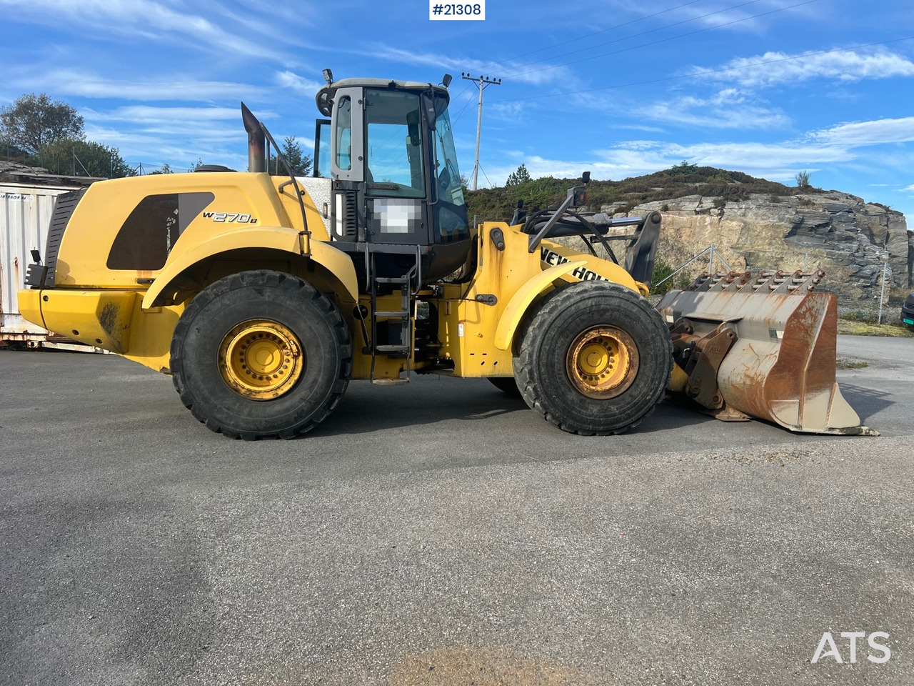 New Holland w270B - اللودر بعجل: صور 3 New Holland w270B - اللودر بعجل: صور 3