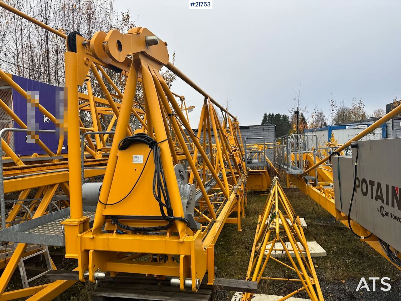 Potain MDT 109 2C Tårnkran - رافعة برجية: صور 3 Potain MDT 109 2C Tårnkran - رافعة برجية: صور 3