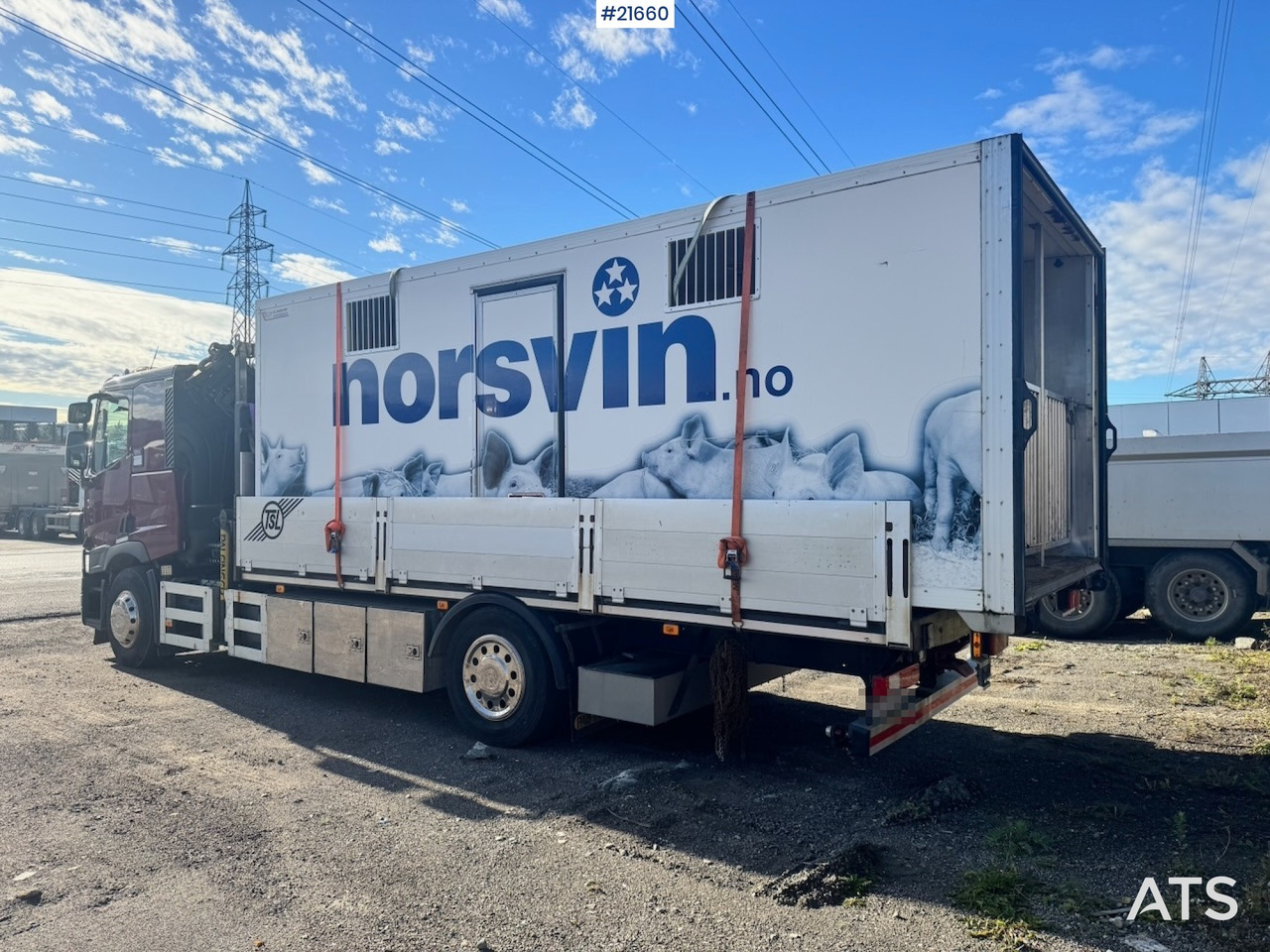 Renault Renault T380 6x2 Kranbil m/ 19 t/m Palfinger - شاحنة كرين: صور 5 Renault Renault T380 6x2 Kranbil m/ 19 t/m Palfinger - شاحنة كرين: صور 5