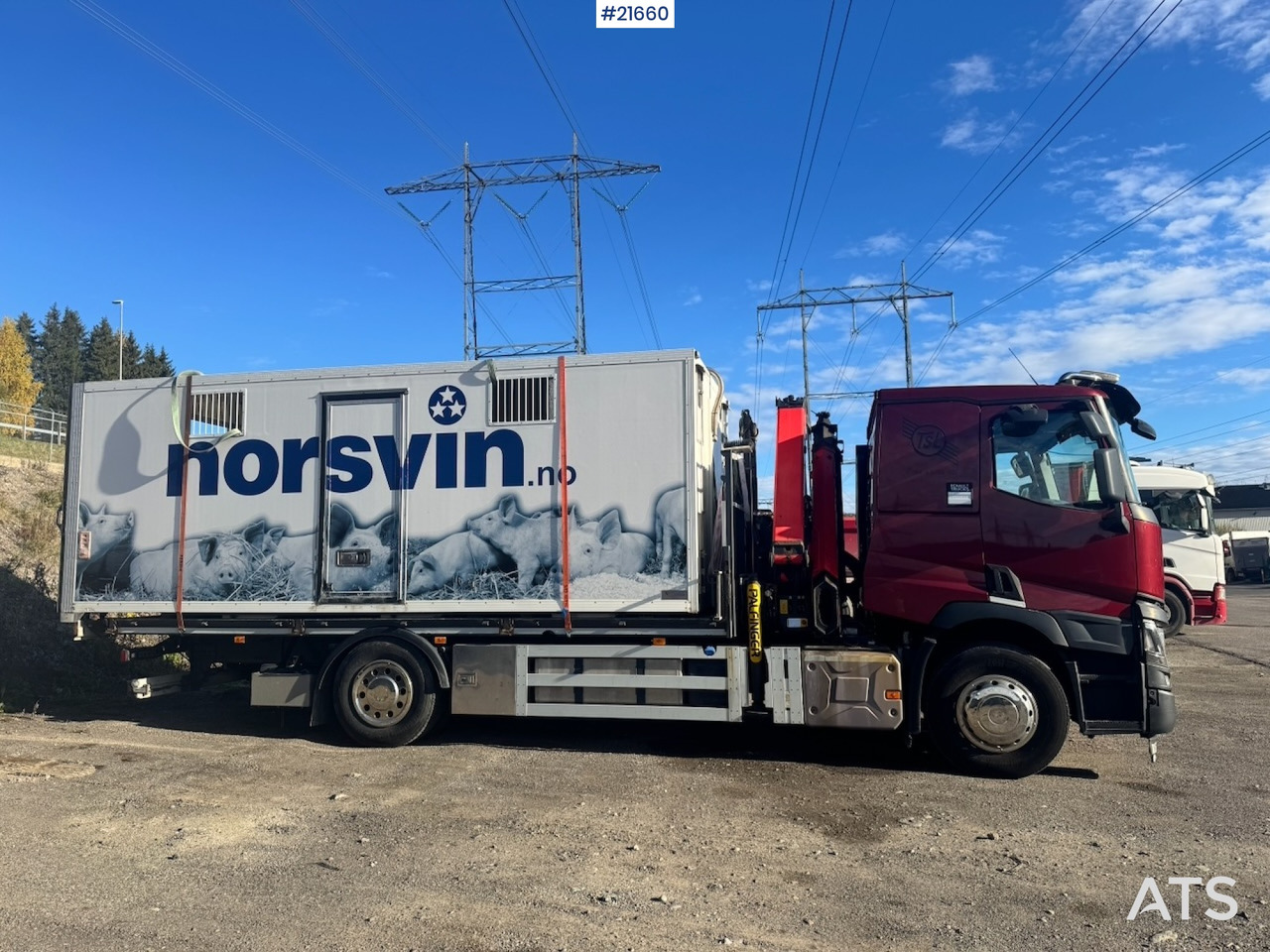 Renault Renault T380 6x2 Kranbil m/ 19 t/m Palfinger - شاحنة كرين: صور 3 Renault Renault T380 6x2 Kranbil m/ 19 t/m Palfinger - شاحنة كرين: صور 3