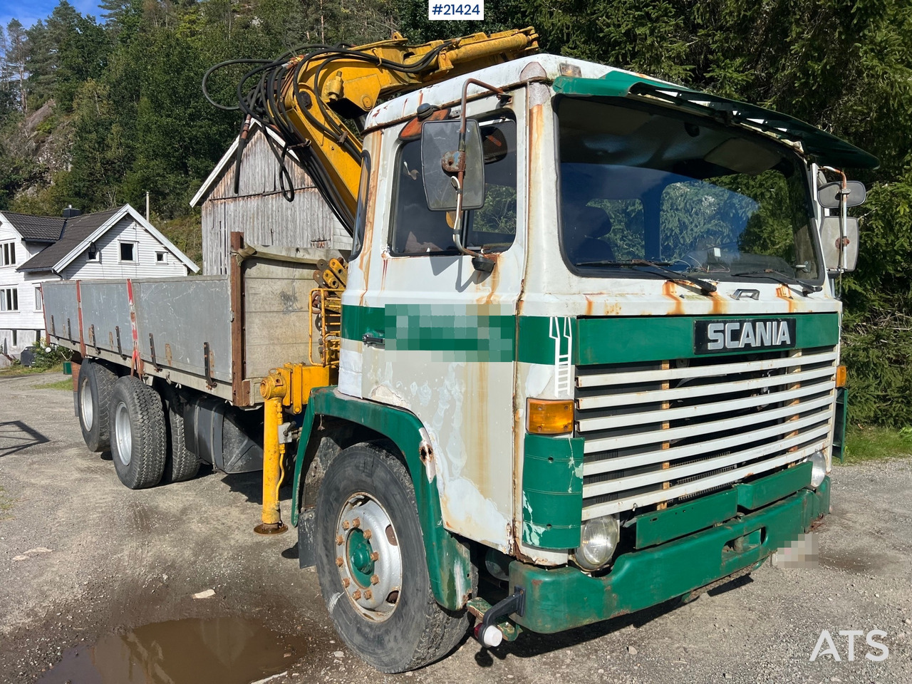 Scania LB 81 - شاحنة كرين: صور 2 Scania LB 81 - شاحنة كرين: صور 2