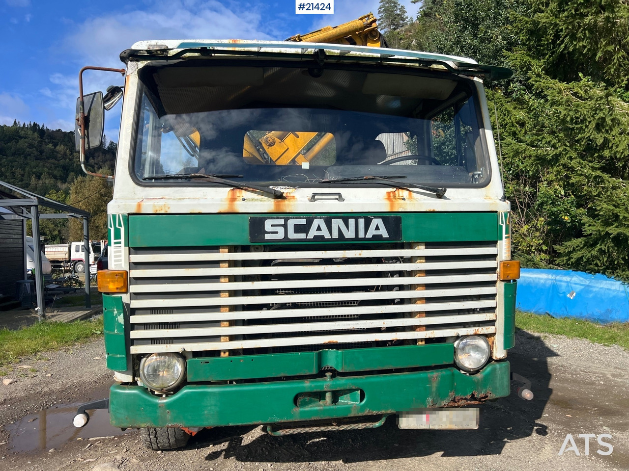 Scania LB 81 - شاحنة كرين: صور 5 Scania LB 81 - شاحنة كرين: صور 5