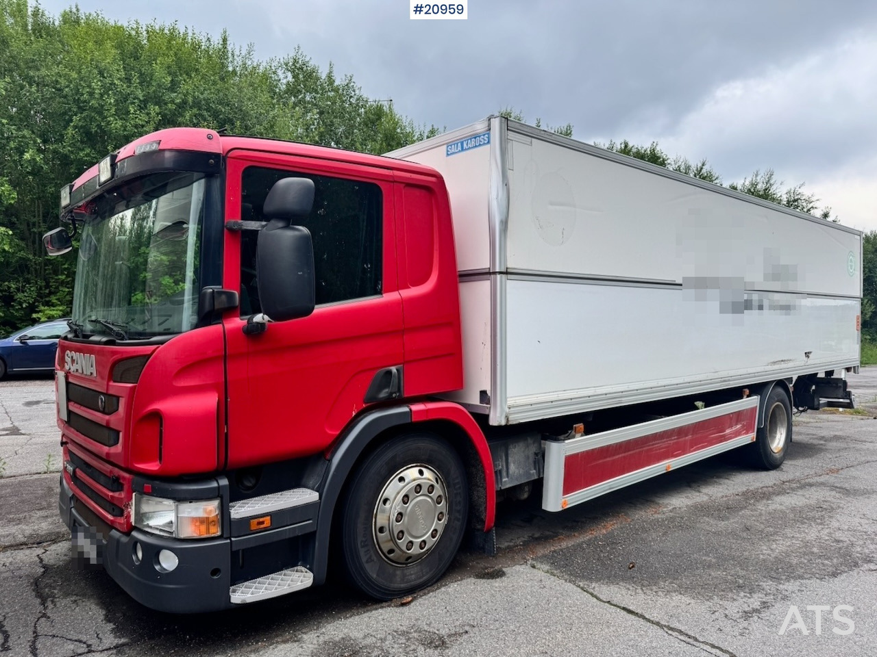 Scania P280 - بصندوق مغلق شاحنة: صور 2 Scania P280 - بصندوق مغلق شاحنة: صور 2