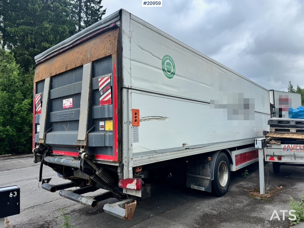 بصندوق مغلق شاحنة Scania P280: صور 6 بصندوق مغلق شاحنة Scania P280: صور 6