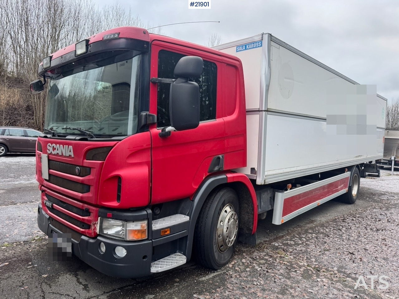 Scania P280 - بصندوق مغلق شاحنة: صور 1 Scania P280 - بصندوق مغلق شاحنة: صور 1