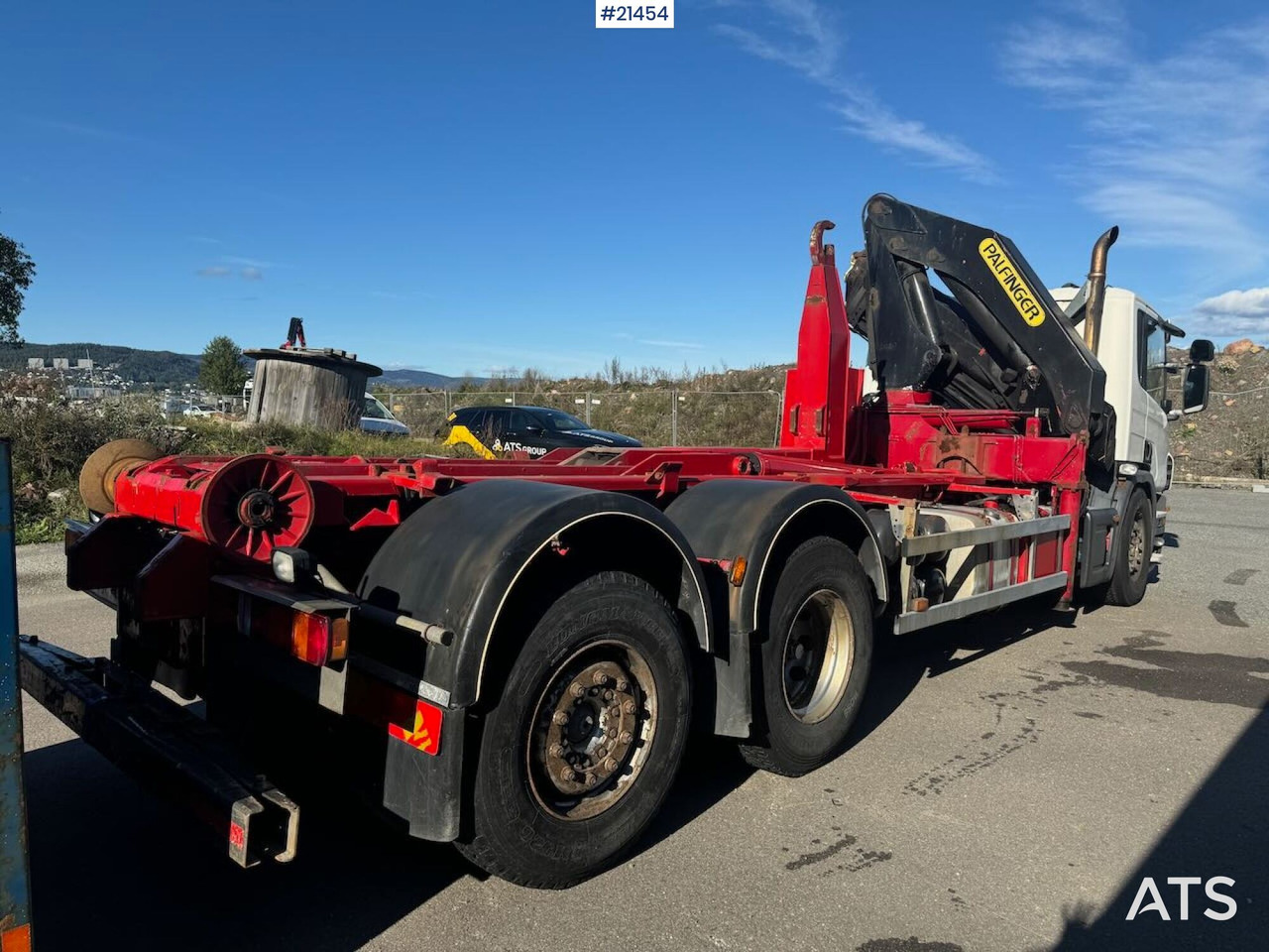 Scania P340 Krok/kranbil 23 t/m Palfinger kran - شاحنة كرين: صور 5 Scania P340 Krok/kranbil 23 t/m Palfinger kran - شاحنة كرين: صور 5