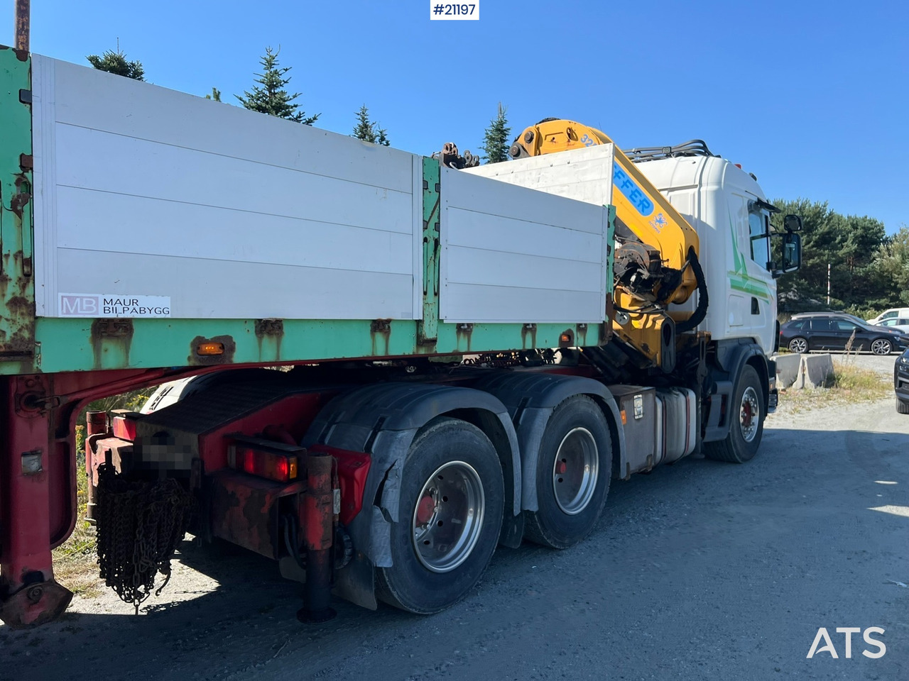 Scania R164 - شاحنة كرين: صور 3 Scania R164 - شاحنة كرين: صور 3