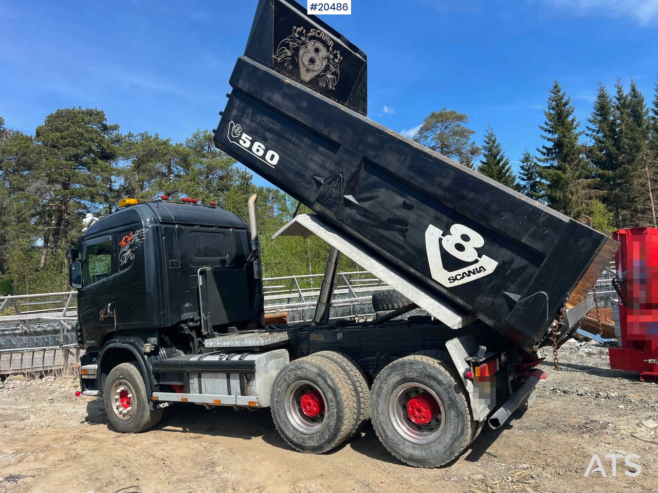 قلابات Scania R560: صور 16