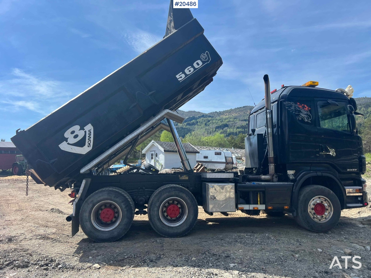 قلابات Scania R560: صور 12