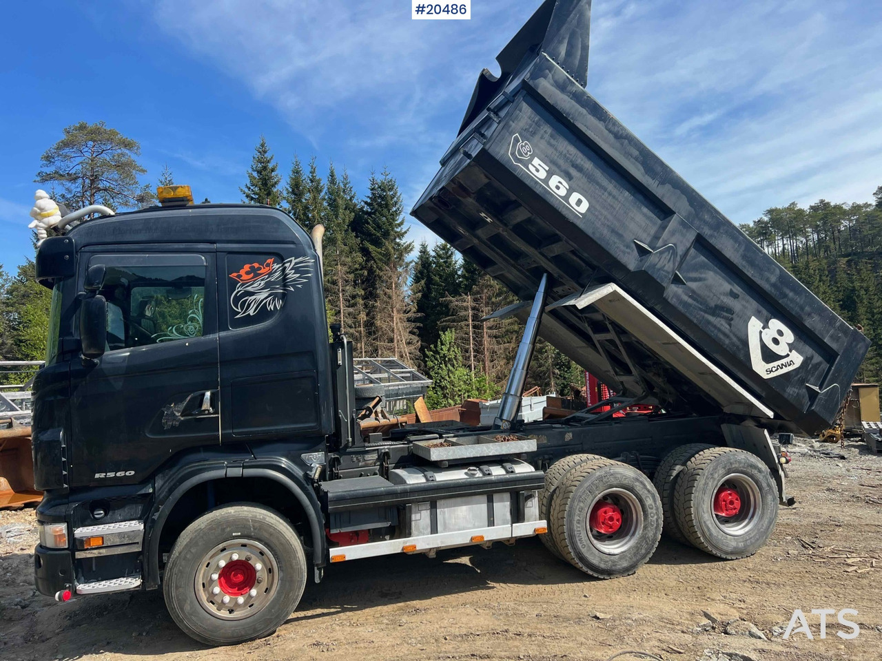 قلابات Scania R560: صور 20