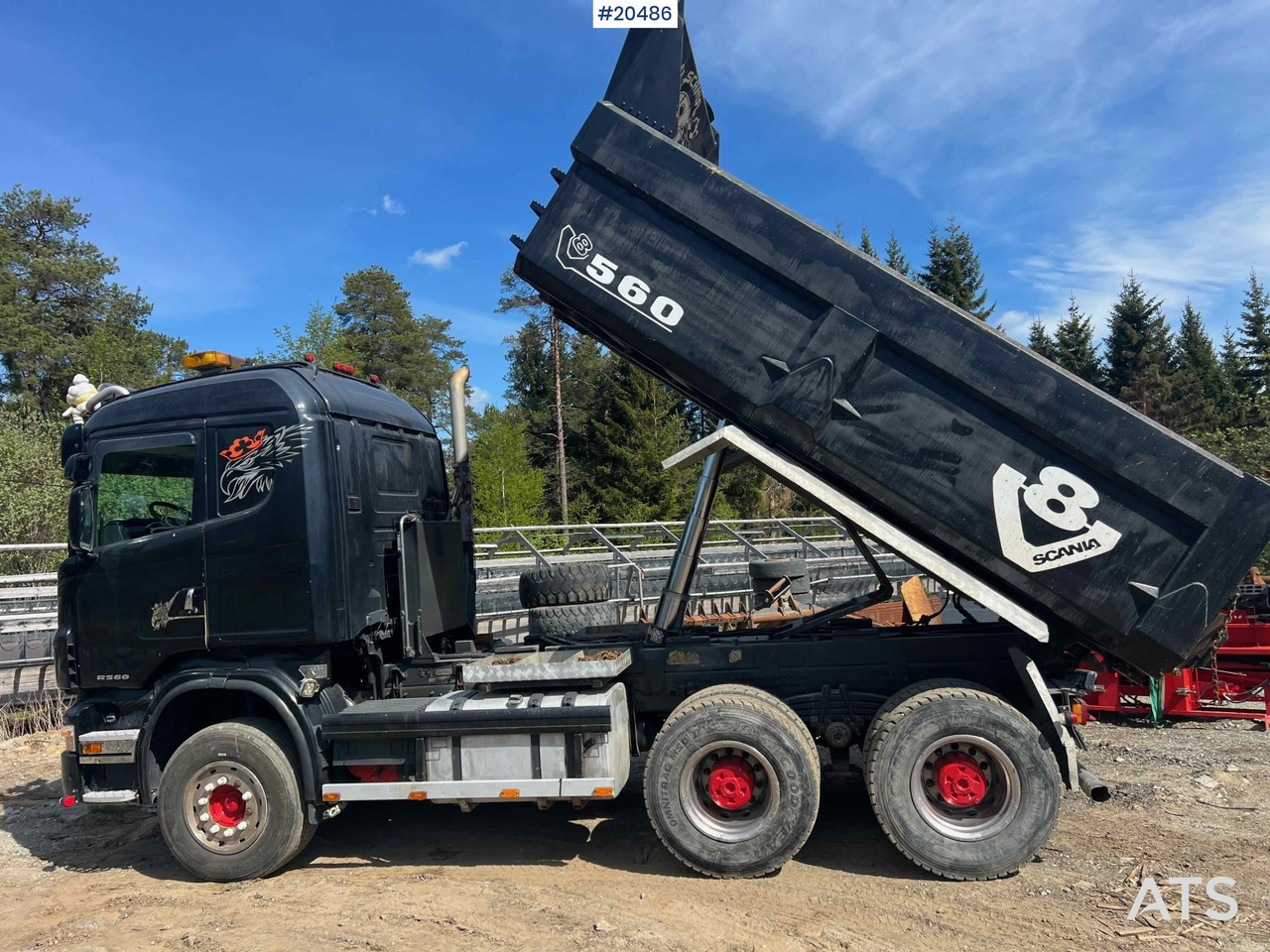 قلابات Scania R560: صور 18