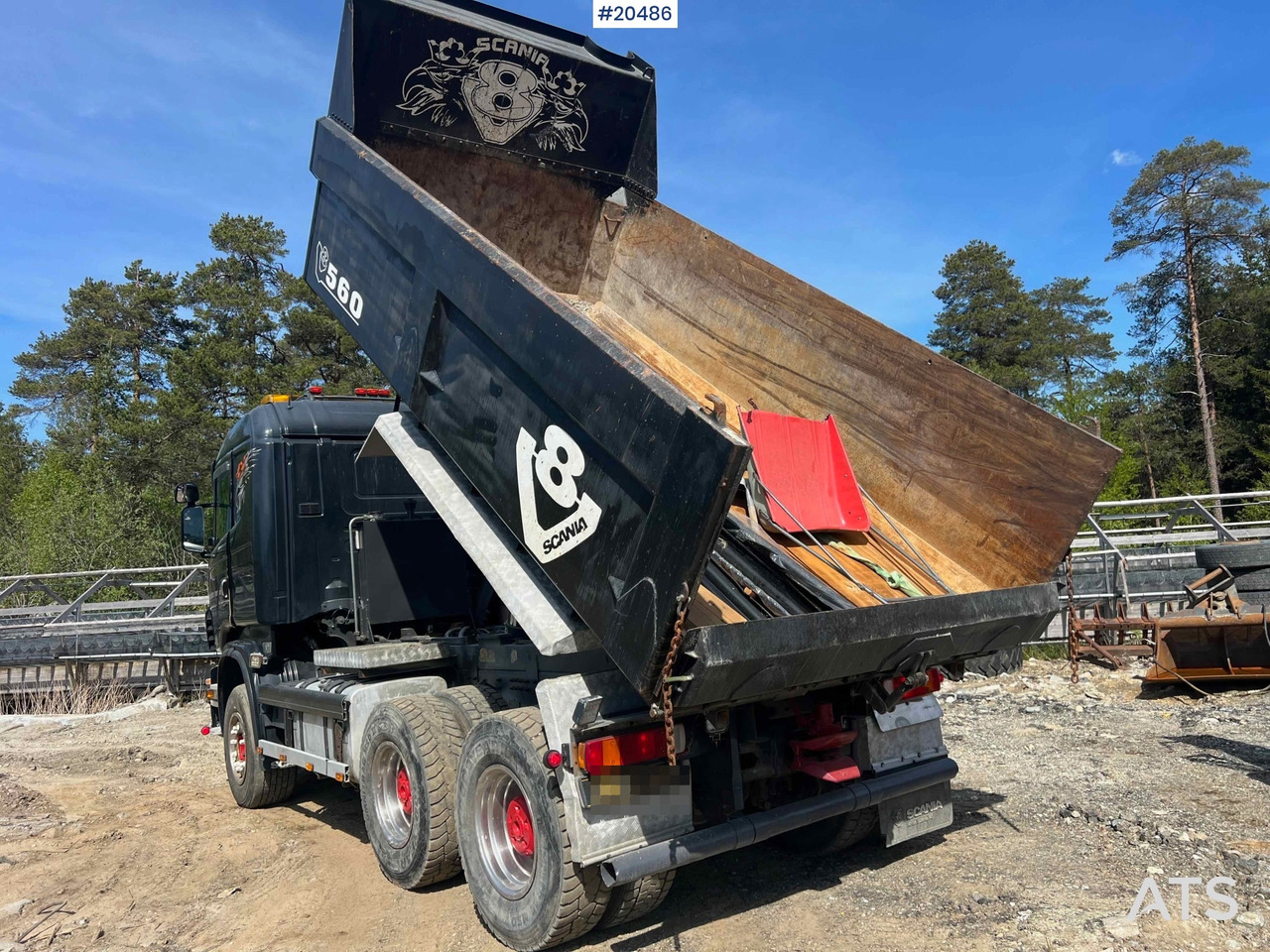 قلابات Scania R560: صور 14