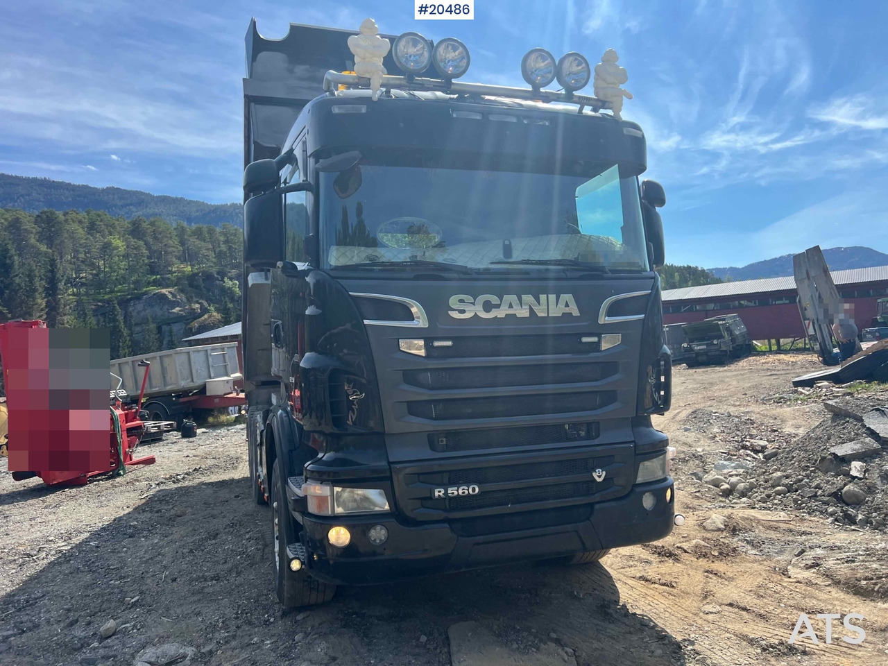 قلابات Scania R560: صور 8