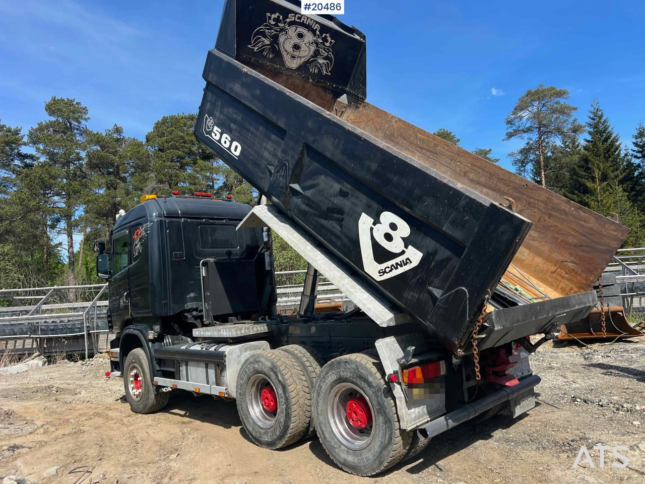 قلابات Scania R560: صور 15