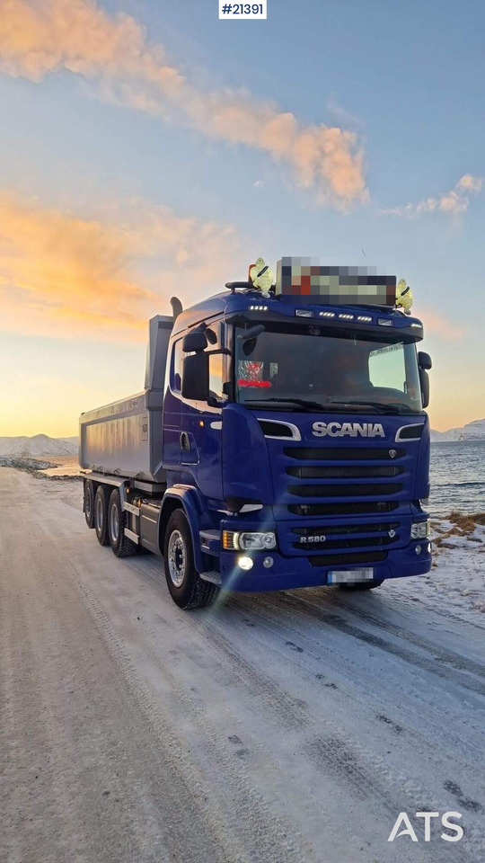 Scania R580 8x4 tippbil. Mye deler byttet! - قلابات: صور 1 Scania R580 8x4 tippbil. Mye deler byttet! - قلابات: صور 1